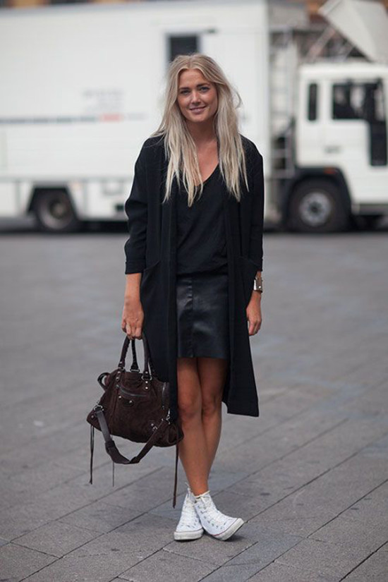 Fashion Obsession // Leather Skirts - Glam Latte