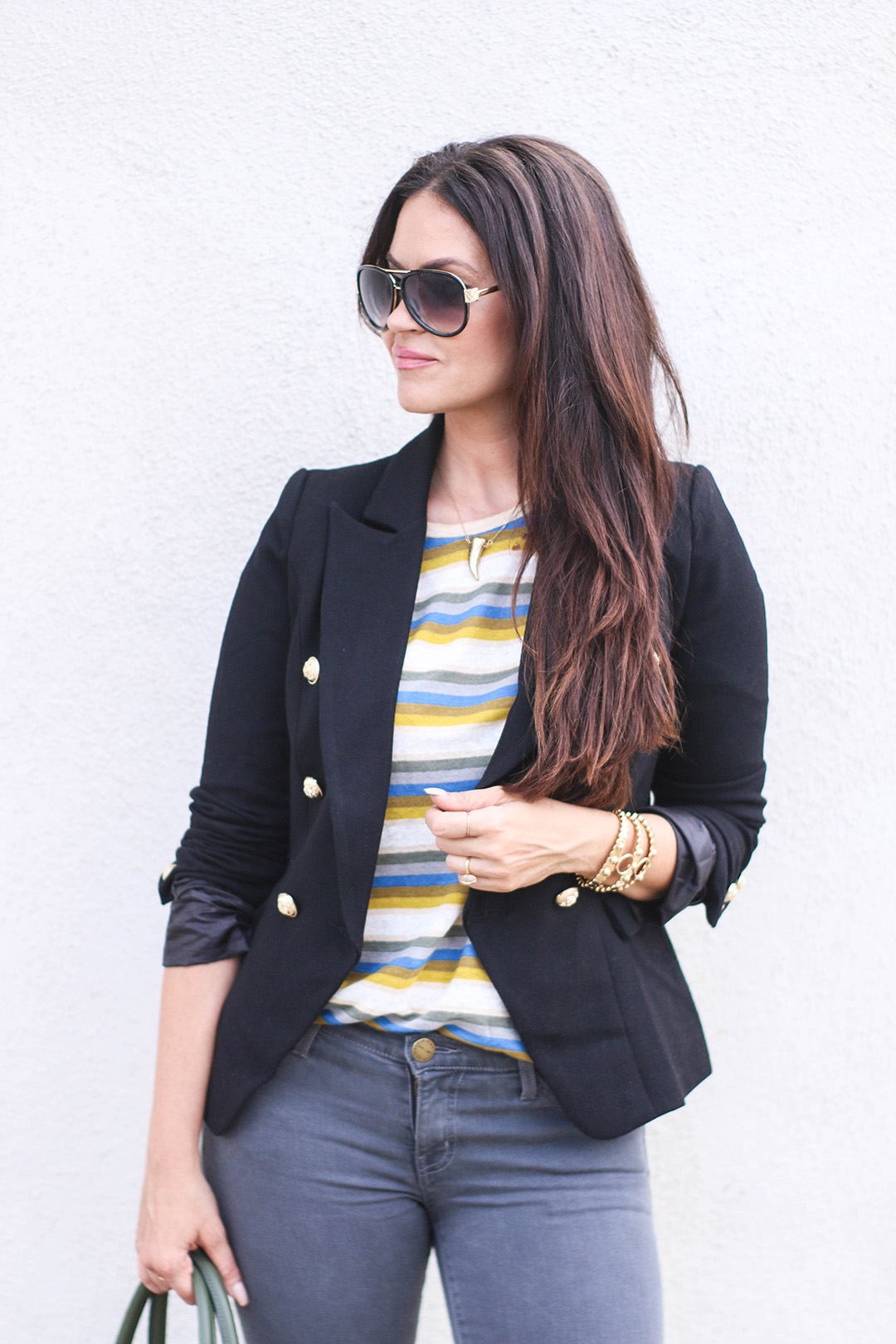 iro striped top