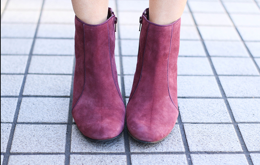 cranberry booties