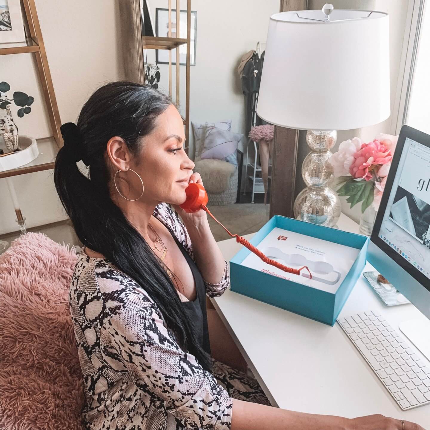 Glam Latte Walgreens Red Phone